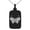 Black, variant on Stainless Steel Kawari Kocho Butterfly Kamon Crest Engraved Small Rectangle Dog Tag Charm Pendant Necklace