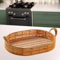 thumbnail image 2 of tredstone Nordic Style Serving Tray Storage Basket Food Organizer Oval Home Decor L, 2 of 9