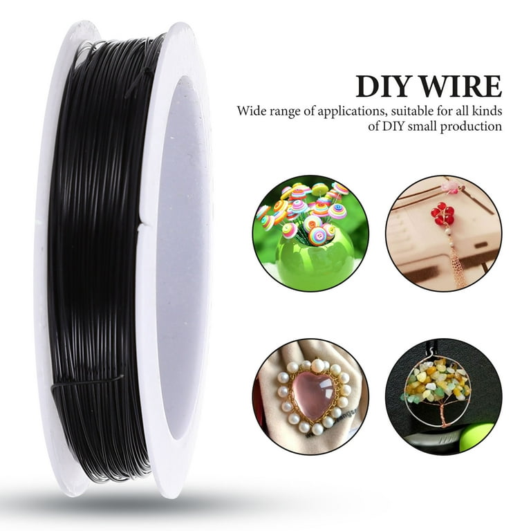 11 Rolls DIY Thin Wire DIY Crafts Handicraft Wire DIY Wires DIY Craft Art  Wire Wrought Iron Wire Multi-Colored Wire for for Jewelry Making Beaded