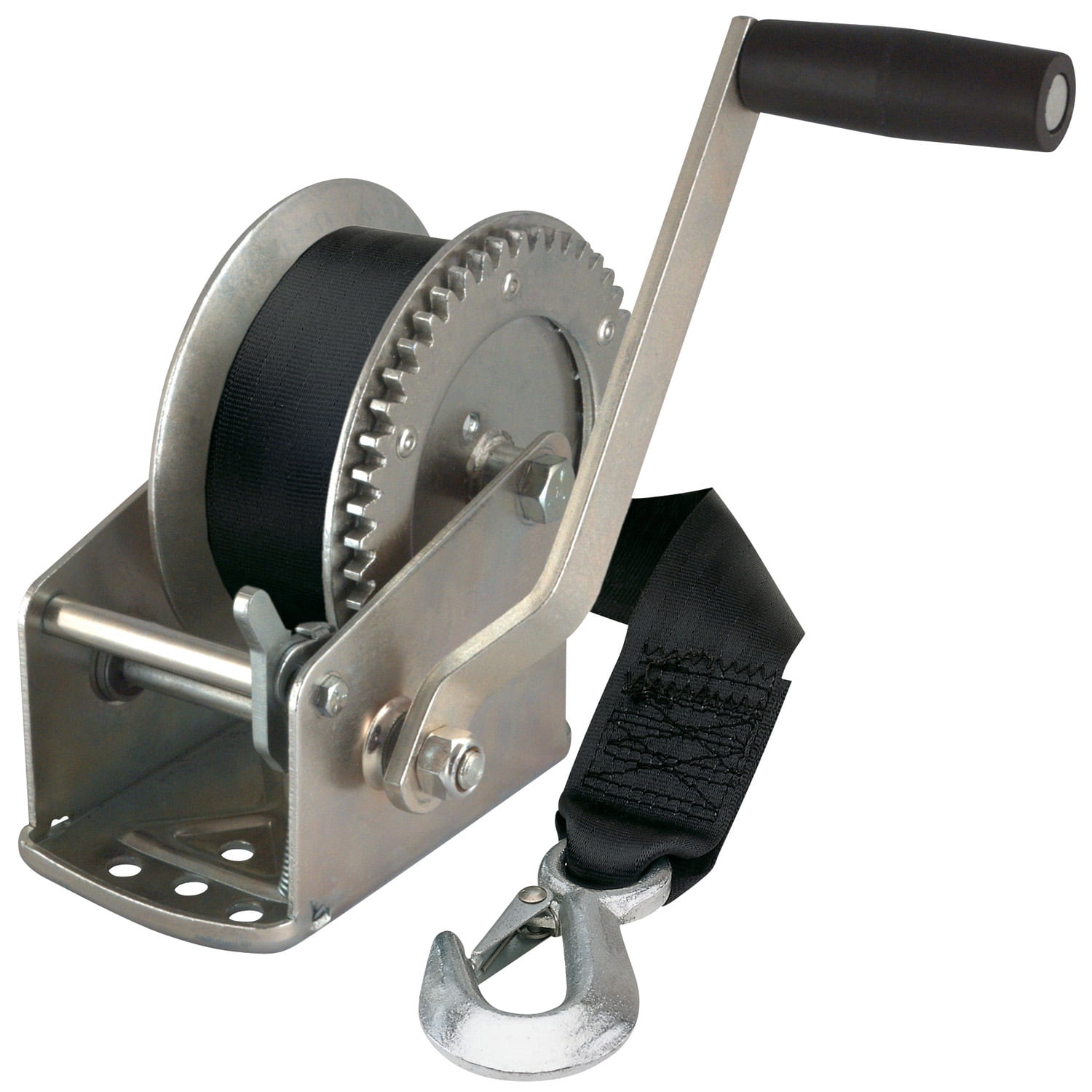 Reese Towpower 74329 1500 Lb Winch With 20' Strap And Hook