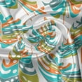 thumbnail image 5 of Ambesonne Tropical Valance Pack of 2, Colorful Monstera Leaves, 54"X12", White and Multicolor, 5 of 5