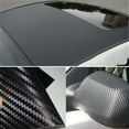 thumbnail image 2 of 3D Carbon Fiber Car Vinyl Foil Film Wrap Roll Sticker Decal Interior Accessories, 2 of 7