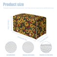 thumbnail image 7 of ZUXONGSY Sunflower Tissue Box Covers PU Leather Rectangular Tissue Box Holder with Snap Button Customized Printed Tissue Cover for Home Office Decorative Organizer, 7 of 7