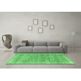 thumbnail image 3 of Ahgly Company Indoor Square Persian Emerald Green Traditional Area Rugs, 6' Square, 3 of 4