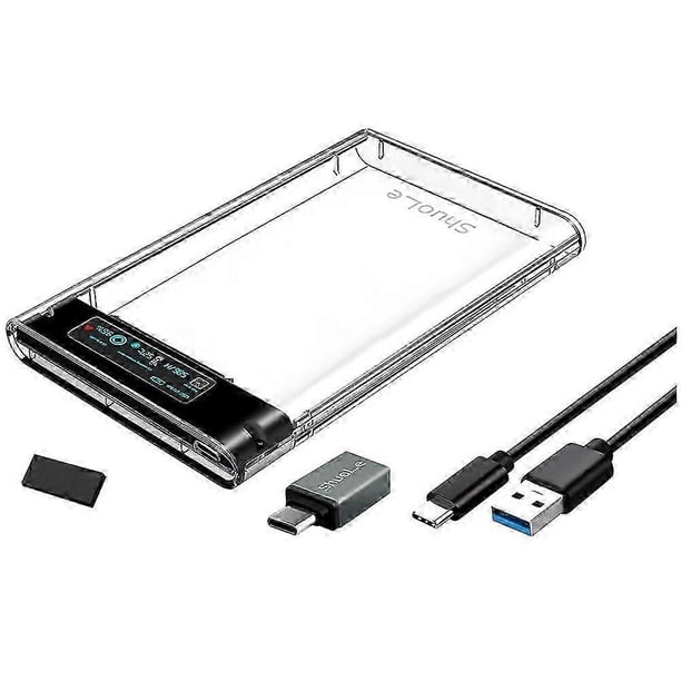 USB3.2 External HDD Case 5Gbps 2.5 Inch Hard Disk Case Hard Drive Enclosure SATA HDD SSD Storage C