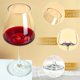 thumbnail image 5 of Juego de 6 copas de vino tinto, copas de vino duraderas de 19.5 onzas, copas de vino grandes de tallo largo con base c&oacute;ncava &uacute;nica para degustaci&oacute;n de vinos, d&iac, 5 of 6