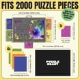 Tapis Roulant Pour Puzzle 2000 Pièces – 80x120 Cm Avec 4 Plateaux De Tri Et Sac