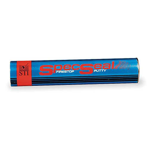 SpecSeal SSP Intumescent Firestop Putty, 36 cu-in Bar, Putty, Red