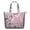 Pioneer Flower Floral-1, variant on Pioneer Flower Floral Print Pattern Travel Tote Bags for Women Carry On,Large Weekender Bags for Women Travel,Multi Functional Duffle Bag for Work,Shopping,Sports