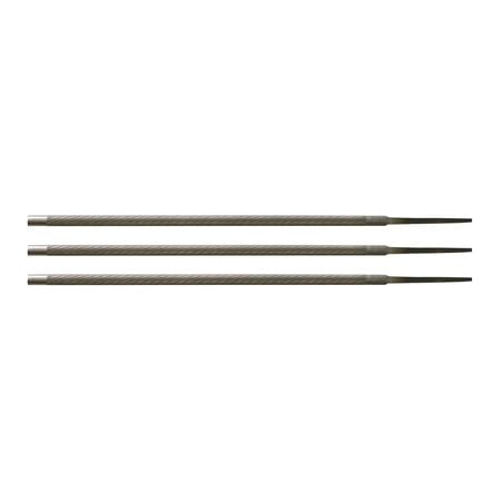 Nicholson Square Files - Chainsaw File,American,8 In. L,PK3 NICHOLSON 02229B