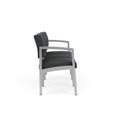 thumbnail image 4 of Lenox Steel Reception Waiting Room 3-Seat Sofa / Silver Steel / Dark Gray, 4 of 5