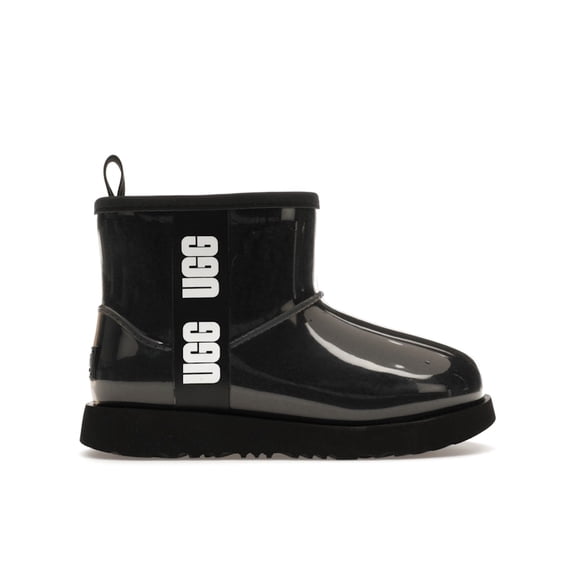 UGG Kid's Classic Clear Mini II Boot Black, from StockX