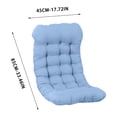 thumbnail image 3 of Integrated Chair Cushion with Seat and Backrest, Ergonomic Seat and Back Cushion Pad, One Piece Chair Pad for Home and Office Use, 3 of 7