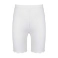 thumbnail image 2 of Manyakai Toddler Girls 6 Pack Dance Shorts Bike Shorts Solid Elastic Waist Ruffle Gymnastics Type A 100, 2 of 7