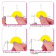 thumbnail image 6 of 3 in 1 Threader Wire Loop DIY Threader Hand Machine Sewing Tool for DIY Sewing Crafting Embroidery Stitch, 6 of 8