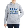 thumbnail image 1 of CafePress - Pray For Ukraine - Women's Hooded Sweatshirt, 1 of 1