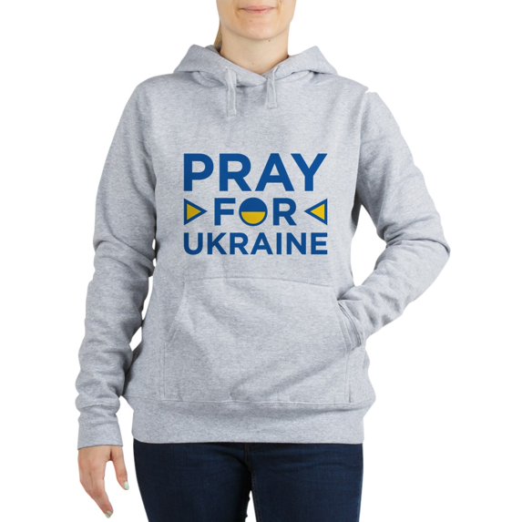 CafePress - Pray For Ukraine - Women's Hooded Sweatshirt