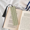 thumbnail image 4 of Kdxio Bees and Flower Print Metal Tassel Bookmarks,Perfect Gift for Art Lovers and Bookworms Metal Bookmarks for Women, 4 of 8