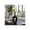 Black, variant on Decorative Open Cut Ceramic Vase for Living Room Decor - Ideal Home Decor Accents for Bedroom, Office Desk, and Table Centerpiece - Modern Flower Vase for Shelf and House - 19", Silver & Metallic