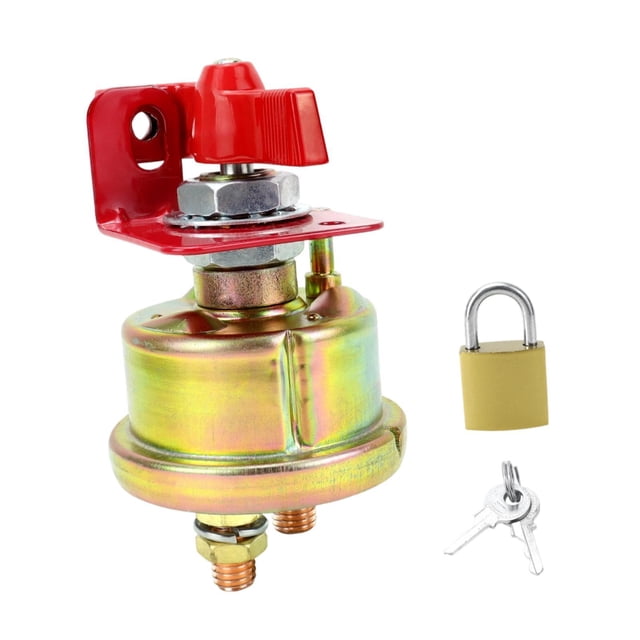 Reemplazo genérico de interruptor de matar a la batería fácil de usar de alta eficiencia 12V-24V Con cerradura fija