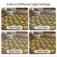 thumbnail image 7 of ODIKA 4'x6' Washable Area Rug Stain Resistant, Low Pile, Easy Care Face Checker Icon Grid Border Beast Graphic Vintage Refined for Dorm Room, Small Living, 7 of 7