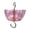 C-a, variant on JIhuahe Great Hummingbird Feeders for Outdoors - 2 Pack 6 OZ Large Capacity Ant Moat, Keeps Nectar Clean & Ants Away, Red Flower Design Feeder Accessory Hooks & Brushes for Garden Yard,D