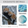 thumbnail image 3 of Diamond Art Kits for Adults - 5d Red Pandas Snowy Tree Branch Diamond Painting for Adults, Diamond Art for Adults Beginners, Diamond Painting Kits for Adults for Home Wall Decor, 3 of 7