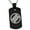 Black, variant on Stainless Steel Shoni Samurai Crest Engraved Dog Tag Pendant Necklace