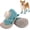 Blue, variant on 4-piece Set Of Breathable Mesh Dog Shoes With Knob Adjustment,Slip Sole And Claw Protection,Suitable For Outdoor Walking,Hiking,Hot Roads And Rainy Days,Suitable For Small And Medium-sized Dogs.