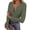 Green, variant on pstuiky Womens Casual Tops Fashion Long Sleeve Solid Color Womens Blouses Comfort Loose Fit V-Neck Tees Tops Women'S Workout Tops