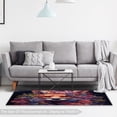 thumbnail image 6 of Fragmented Flowers Polyester Right-Angle Floor Mat - Durable Entryway Rug for Home Decor with Backing - Easy to Clean Indoor/Outdoor Welcome Mat., 6 of 6