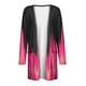 thumbnail image 5 of Puntoco Blusa casual de manga larga con estampado para mujer con bolsillo Cardigan Outwear Puntoco Puntoco-1, 5 of 5