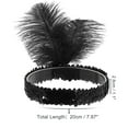 thumbnail image 4 of Unique Bargains 1 Pc Feathers Sequins Headbands for Women Black, 4 of 6