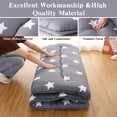 thumbnail image 2 of Futon Mattress Japanese Floor Mattress Full, Japanese Futon Mattress Sleeping Mattress for Floor Foldable Mattress, Tatami Mat, Grey, 2 of 5