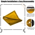 thumbnail image 3 of 2 Flame Retardant Vinyl Three-Sided Welded Screen, 3 of 8