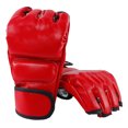 thumbnail image 2 of Gants de Boxe, Gants MMA Unisexes Demi-Doigt Gants de Boxe Unisexes Confort Ultime, 2 of 9