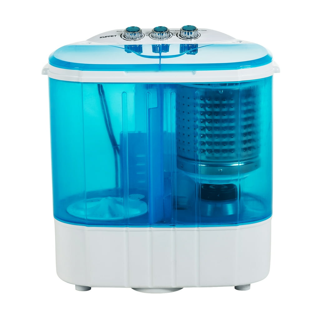 Portable Washing Machine, KUPPET 10lbs Compact Mini Washer, Wash&Spin