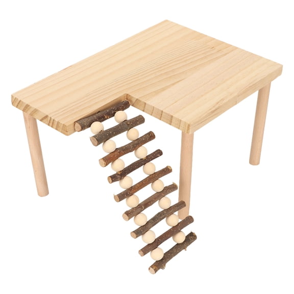 Juego De Actividades Para Juegos De Hámster Plataforma De Escalada De Hámster Resistente Multiusos Decorativa De 2 Capas Con Escalera Para Hámster Para Planeador De Azúcar ANGGREK Otros