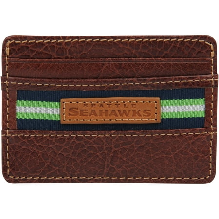 Browse Tailgate - Seattle Seahawks Tailgate ID Window Card Case - Brown - No Size