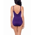 thumbnail image 2 of Miraclesuit womens  Network Madero One-Piece, 8, Purple, 2 of 3