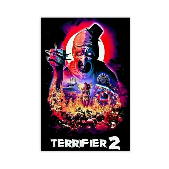 Terrifier Movie Poster(5) Canvas Poster Bedroom Decor Landscape Office Room Decor Gift