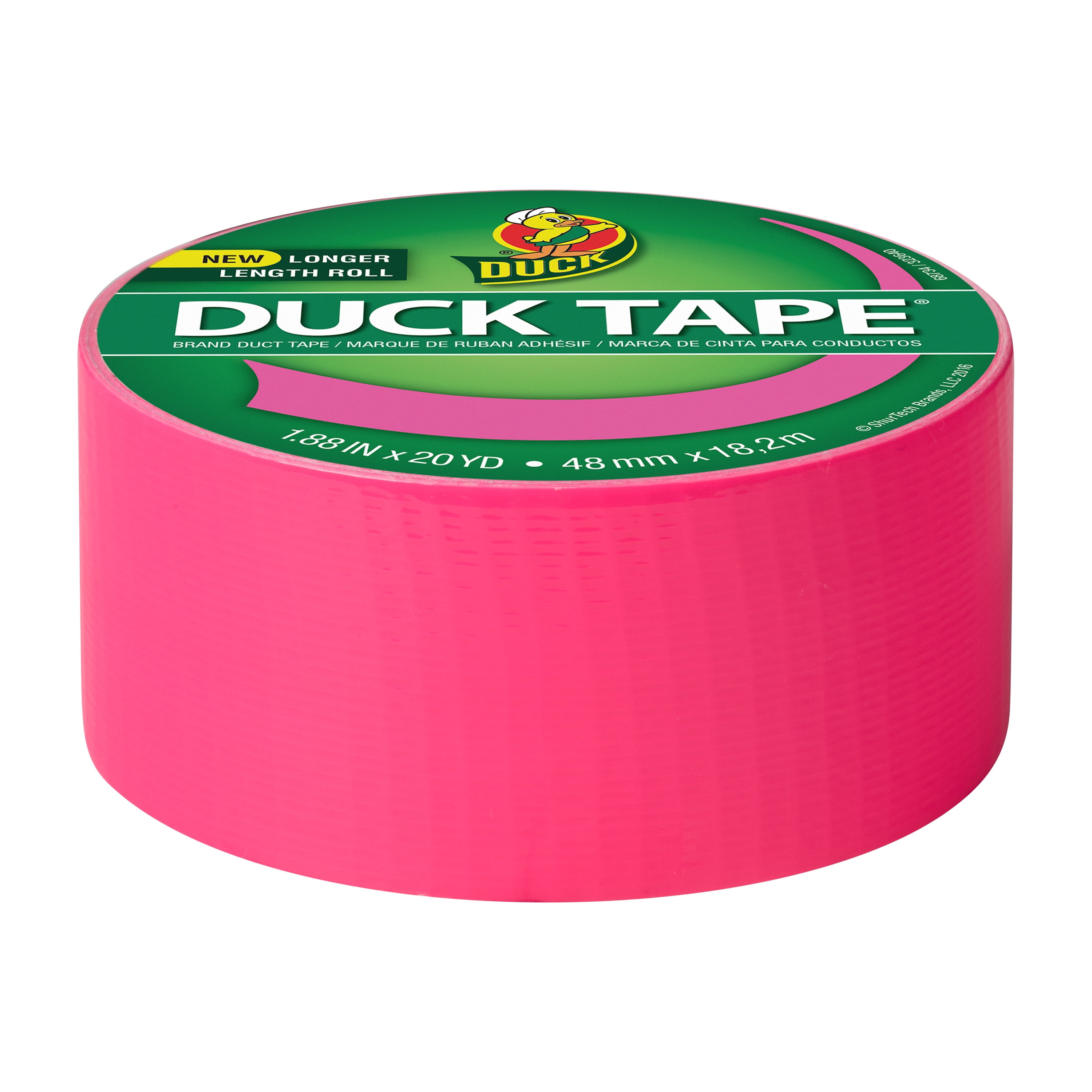 48 Wholesale Decorative Duct Tape - Neon Purple And Neon PinK- 1.89 X 10'  - Closeout - at 