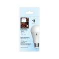 thumbnail image 4 of GE LED 3-Way Light Bulb, 100/70/30 Watt, Daylight, Medium Base, Frosted Finish, 13yr, 4 of 9
