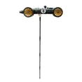 thumbnail image 2 of Racer Windmill Stainless Steel Racing Car Wind Spinner Weather Resistant Creative Hanging Wind Sculpture Model Decoration for Outdoor Garden Yard Patio Lawn, 2 of 6