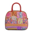 thumbnail image 2 of Obrewu Pioneer Flower Lunch Bag for Adult, Insulated, Leakproof, Oxford Cloth, 2 of 7
