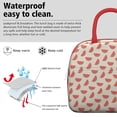thumbnail image 3 of Lunch Bag Lunch Box for Women Reusable Insulated Lunch Bags,Water-Resistant Tropical Watermelon Fruit Cooler Lunch Tote Bag, Large Capacity for Work Travel Picnic, 3 of 6