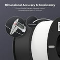 thumbnail image 6 of 2-Pack Creality 3D Printer Filament, 1.75mm PLA Filament Bundle 2kg for 3D Printing, Ender PLA Filament No-Tangling, Strong Bonding & Overhang Performance, Accuracy +/- 0.02mm, Black & White, 6 of 6