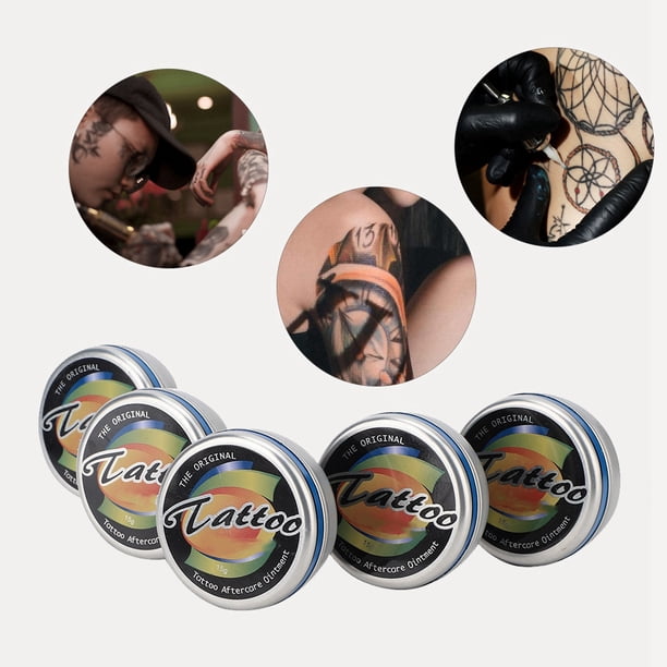 Gel reparador de cicatrices para tatuajes, ungüento profesional en crema para la recuperación de tatuajes, cuidado hidratante para la piel después de la reparación de tatuajes, crema 24 piezas Khall JM18922
