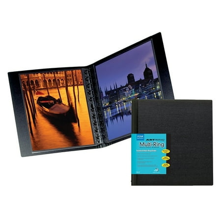 UPC: 0075633906869 | Itoya Art ProFolio Multi-Ring Refillable Binder 9” x 12”
