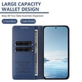 thumbnail image 3 of Leather For iPhone 15 , RFID Blocking Protection, Playful Cats Embossed Flip Wallet Leather Case With Card Holder Magnetic Closure  Phone Cases Cover,Dark blue,For iPhone 15, 3 of 7